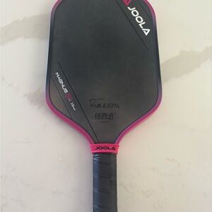 Joola Magnus 3 Tyler McGriffin Elongated Black and Pink Pickleball Paddle